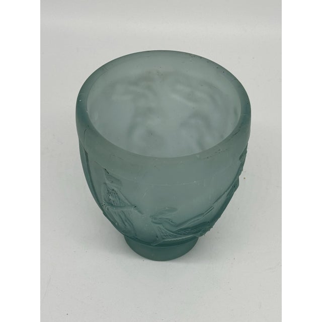 Signed Georges De Feure french vase featuring relief panels of classical vignettes. A beautiful example of the Pate de...