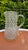 Glass 19th Century Glass Pitcher with White For Sale - Image 7 of 7