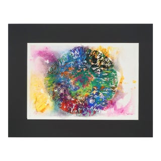 Coral Reef Original Abstracted Composition by Charles David Francis For Sale