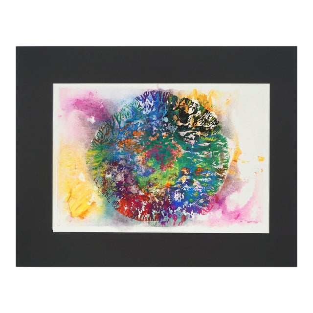 Coral Reef Original Abstracted Composition by Charles David Francis For Sale