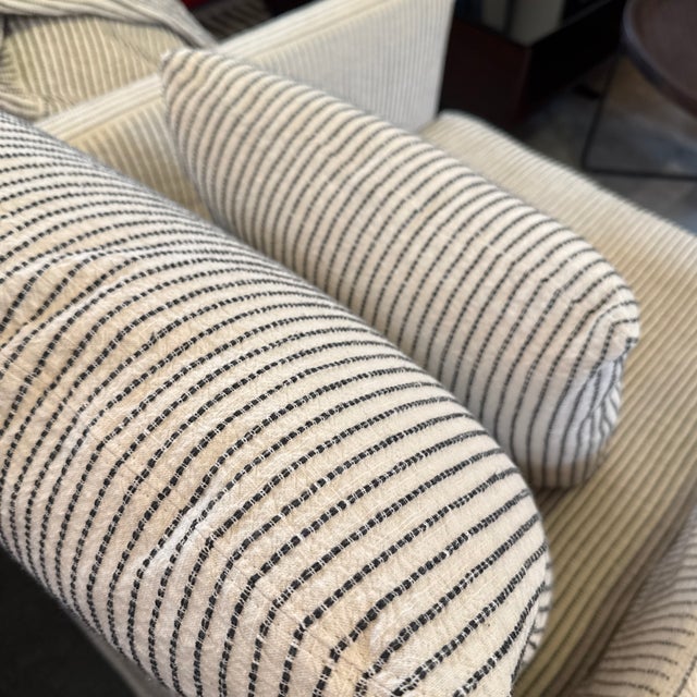 Verellen Millie Swivel Chairs + Slipcover Sets, Pair For Sale - Image 11 of 12