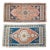 Muted Color Turkish Small Area Rugs - A Pair 1'8'' X 3'6'' - 1'11'' X 3'6'' 20" x 43" / 52 x 108 Cm - 23" x 42" / 58 x 106...