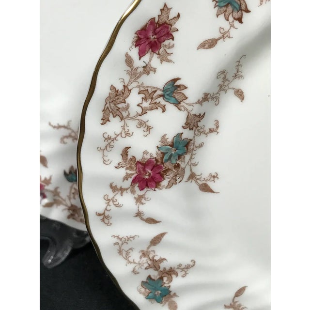 Ceramic Mid 20th Century Minton "Ancestral" English Bone China Dinnerware Service for 8 - 46 pcs For Sale - Image 7 of 9