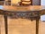 A exceptional 19th century Italian painted demi-lune console with decoration covering every surface. The top is painted...
