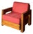 Brutalist Howard Oak Lounge Chair 1950s Usa For Sale