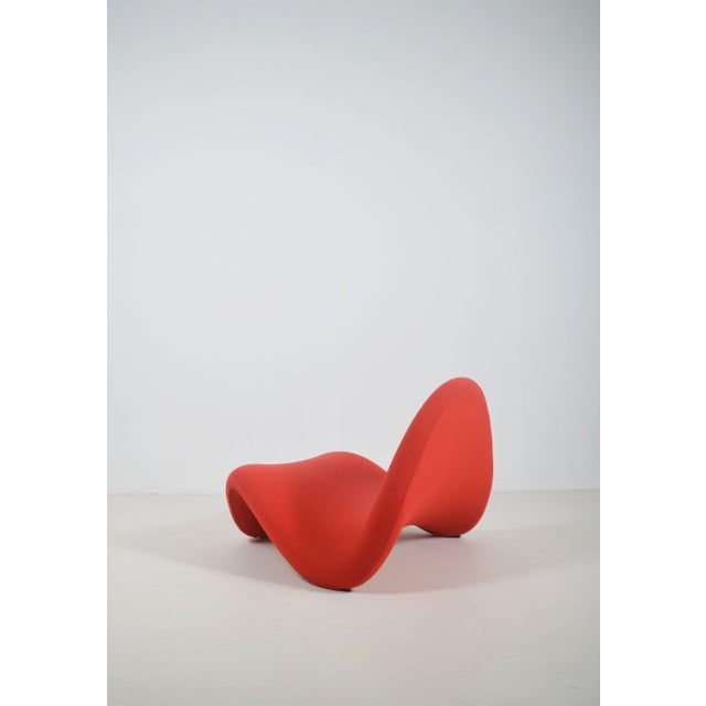 Red F577 Tongue by Pierre Paulin for Artifort For Sale - Image 5 of 10