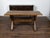 Brown English 19th Century Oak Sawbuck Table with X-Form Base with Rustic Character For Sale - Image 8 of 12