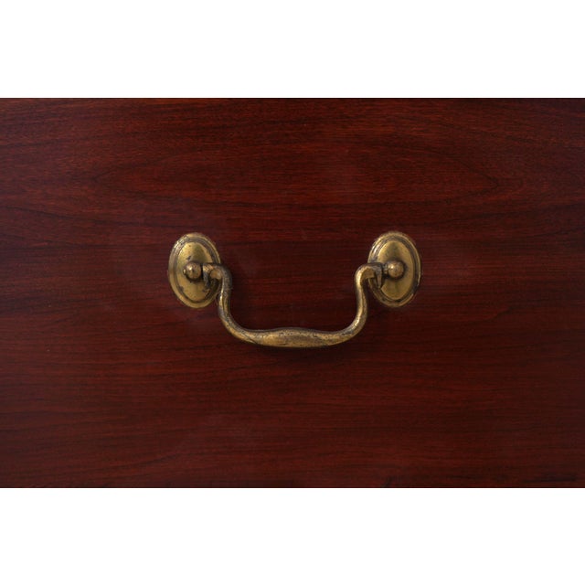 Knob Creek Penn Manor Cherry Curio Cabinet For Sale - Image 11 of 18