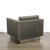 Pair of Mid-Century Biscuit Tufted Cube Chairs W/ Chrome Wrapped Base in Mohair For Sale In New York - Image 6 of 10
