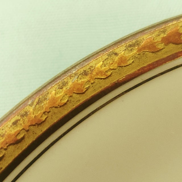 Limoges, France Limoges Antique Porcelain Service for 12 1920s Gold Rim 56 PCS For Sale - Image 4 of 16
