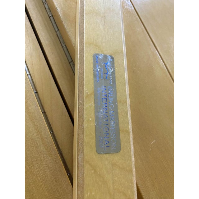 Maria Flap Folding Dining Table by Bruno Mathsson for Firma Karl Mathsson For Sale - Image 6 of 18