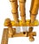 Wood Vintage Midcentury Solingen Rostfrei Germany Bamboo-Handled Stainless Steel Appetizer or Butter Spreader Knives With Bamboo Stand, Set of 6 For Sale - Image 7 of 7