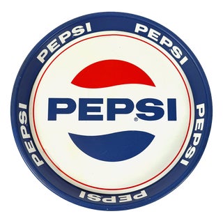 Vintage Advertising Serving Tray from Pepsi, 1987 For Sale
