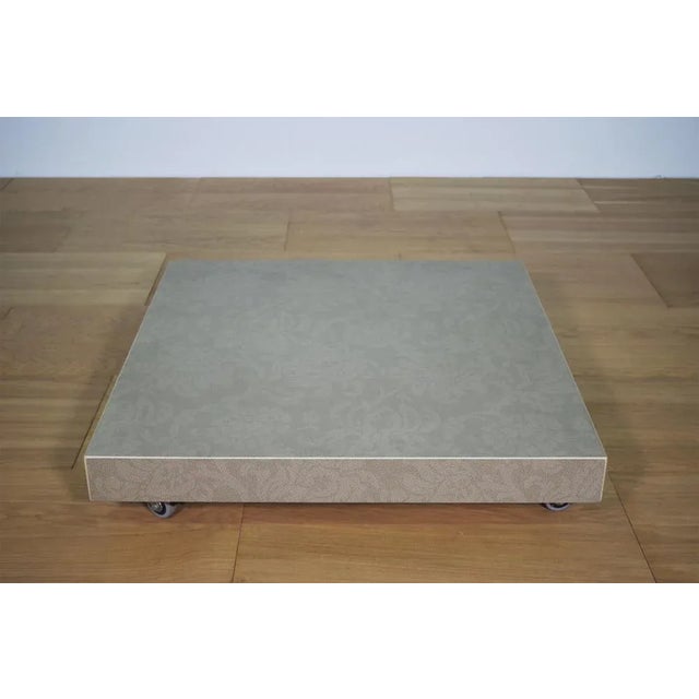 Modern Ceramic Glass Low Coffee Table, 2000 For Sale - Image 3 of 10