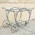 Antique Salterini Mt Vernon Wrought Iron Art Nouveau/Mid Century Modern Garden Patio Serving Bar Tea Cart (No glass)....