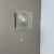Small Cubic Textured Glass Wall Light in style of Orrefors, 1970s For Sale - Image 3 of 18