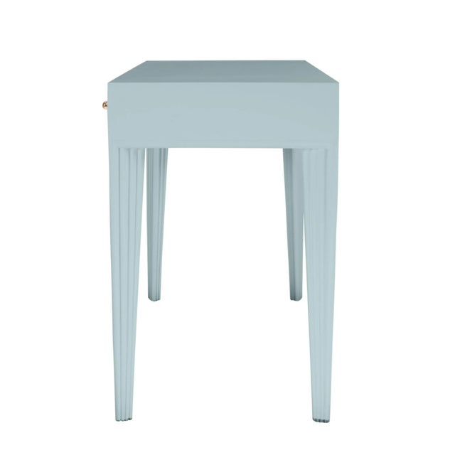 Chinoiserie David Francis Furniture for Chairish Sedona Desk, Smoke For Sale - Image 3 of 4