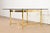 Labarge Labarge Hollywood Regency Brass and Glass Hooved Feet Cocktail Table, Circa 1960s For Sale - Image 4 of 10
