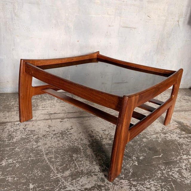 Mid-Century Teak Katrina Coffee Table with Black Acrylic Glass Top from G Plan, 1960s For Sale - Image 6 of 10