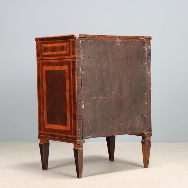 Neoclassical Nightstand Bar Cabinet For Sale - Image 10 of 11