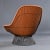 Metal 1972 Original Warren Platner for Knoll Orange Easy Chair and Ottoman For Sale - Image 7 of 13