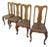 Vintage Set of 4 Queen Anne Dining Chairs For Sale