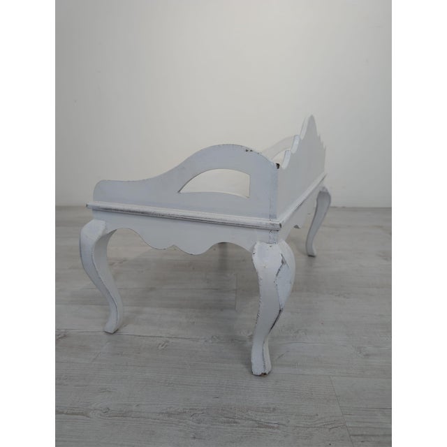 French Bleached Breakfast Tray from Cauntry Corner Saran Grace For Sale - Image 11 of 17