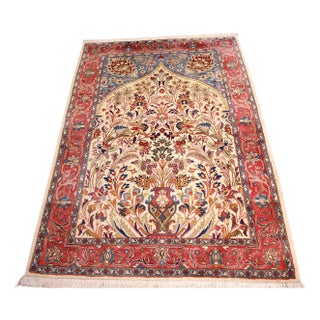 Middle Eastern Hand-Knotted Sarough Rug For Sale