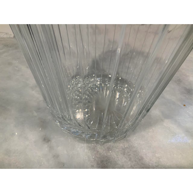 Late 20th Century Imperial Crystal Ice Bucket/Champagne Cooler For Sale - Image 5 of 10
