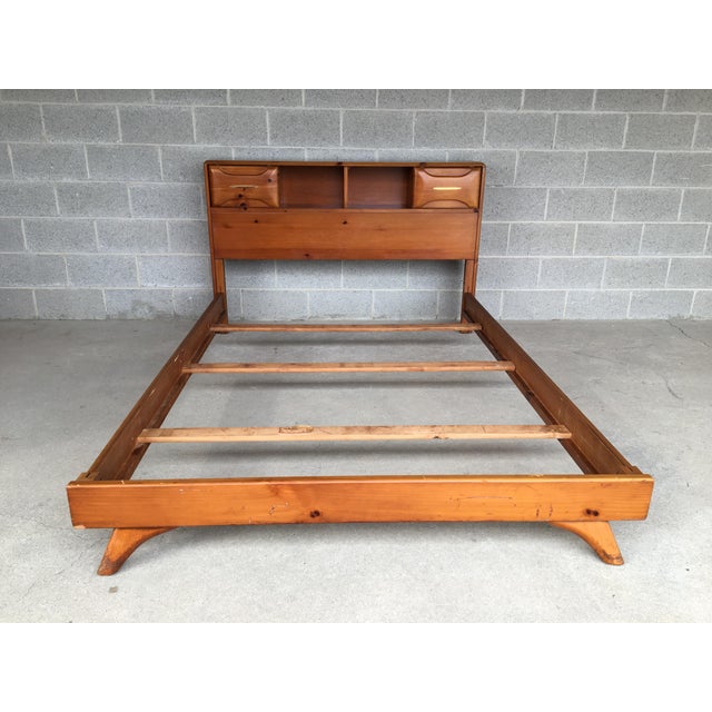 1950 S Mid Century Modern Franklin Shockey Sculptured Pine