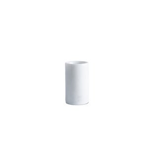 White Carrara Marble Toothbrush Holder from FiammettaV Home Collection For Sale