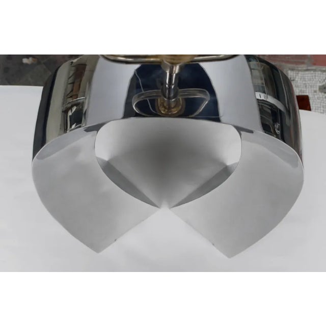 Curtis Norton Sculptural Table Lamp in Stainless Steel. For Sale In Richmond - Image 6 of 8