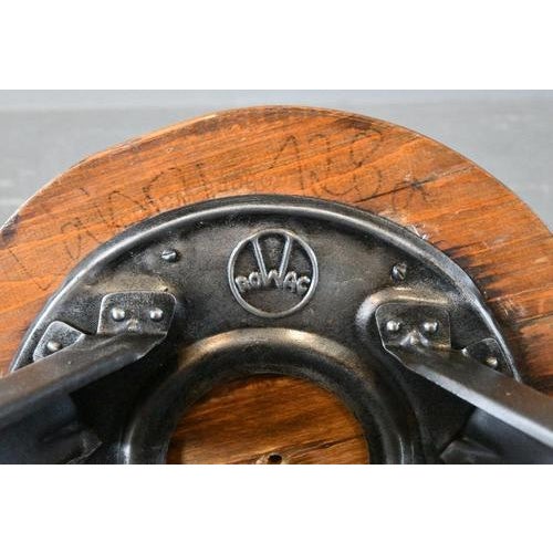 Industrial Factory Stool by Rowac, 1930s For Sale - Image 6 of 8