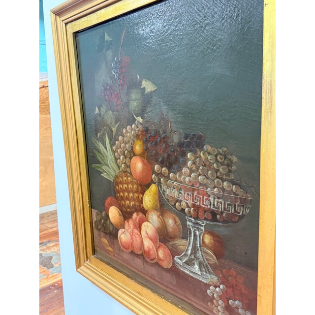 Attributed to George Whitaker (American, 1840–1916), "Still Life of Fruit" For Sale - Image 10 of 12