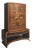 Italian Art Deco Inlaid Wood Bar Cabinet, 1930s For Sale