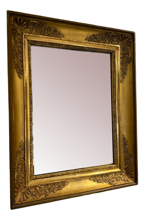 19th Century French Gilt Wall Mirror, 1850s