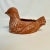 This Terra cotta planter is whimsical and adorable. It’s a bird with lovely layers of features in a Trompe L’Oeil style...