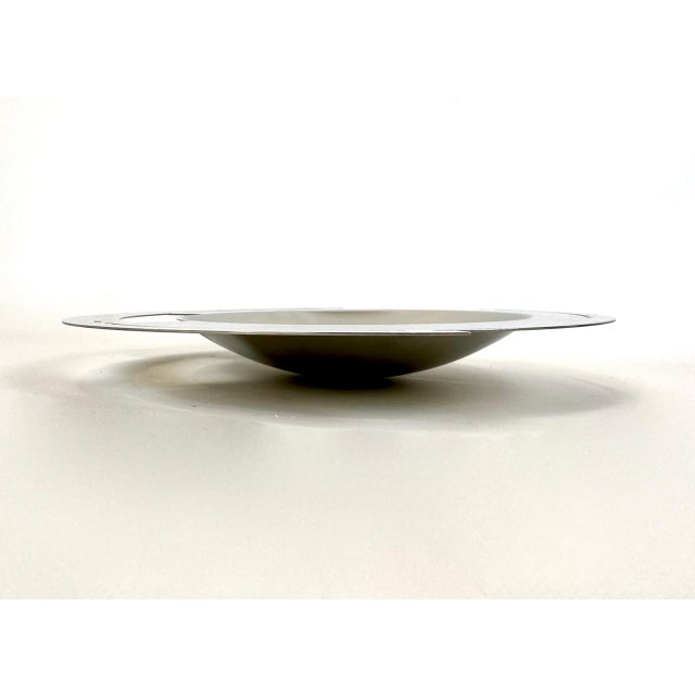 Postmodern Stainless Steel Bowl by Julie Chamberlain for Amc Art-Line, 1990s For Sale - Image 3 of 10