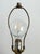 Vintage Brown Grenade Ceramic Lamp For Sale - Image 4 of 9