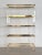 Large Shelf in Brass, Polycarbonate and Glass, 1990s For Sale - Image 12 of 13
