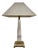 Acrylic and Brass Table Lamp in the style of Sandro Petti, 1970s For Sale