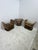 Art Deco Armchairs and a Coffee Table, Italy, 1940s, Set of 3 For Sale - Image 17 of 17