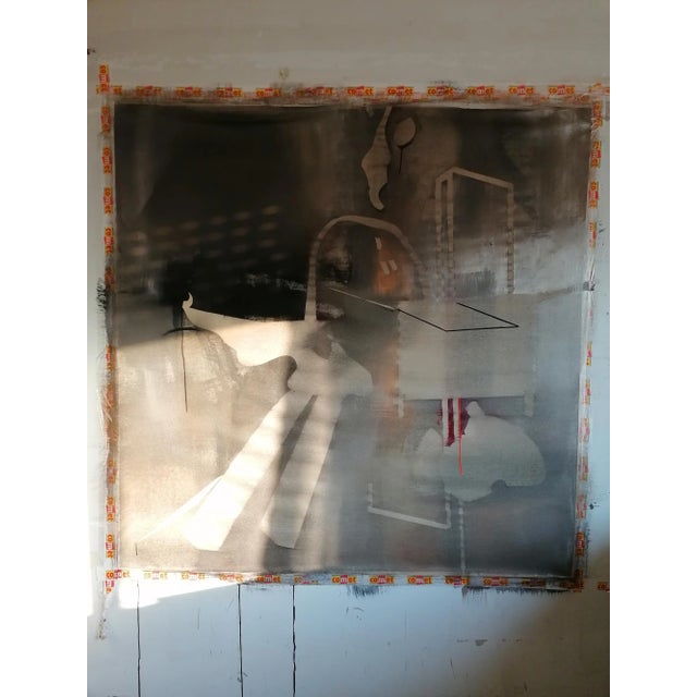 Stefano Mazzolini, Alacuor, 2021, Oil & Acrylic on Canvas For Sale - Image 6 of 8