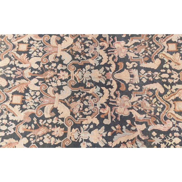 Antique Karabagh Carpet For Sale - Image 4 of 8