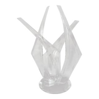 1970's Acrylic Sculpture by Hivo Van Teal For Sale