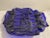 Mid-Century Melted Cobalt Glass Bottle Platter For Sale - Image 4 of 6