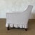 Anette Slip Cover Club Chair For Sale - Image 4 of 7