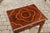 Italian 1820s Walnut Side Table with Oyster Veneer and Inlaid Quadrilobe Motif For Sale - Image 9 of 12