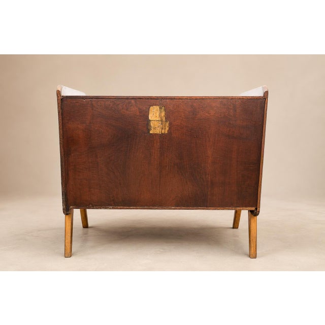 Brazilian Modern Patchwork Imbuia Chest of Drawers by Cimo, Brazil, 1950s For Sale - Image 16 of 18