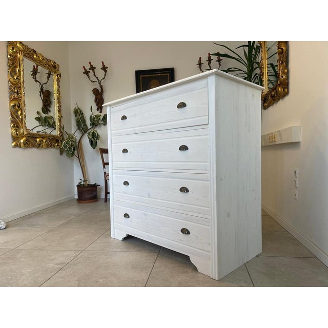 Farm Chest of Drawers in Spruce For Sale - Image 9 of 15